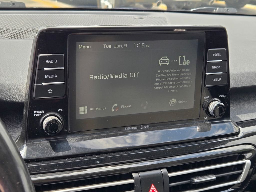 Used 2021 Blue Kia EX image 33