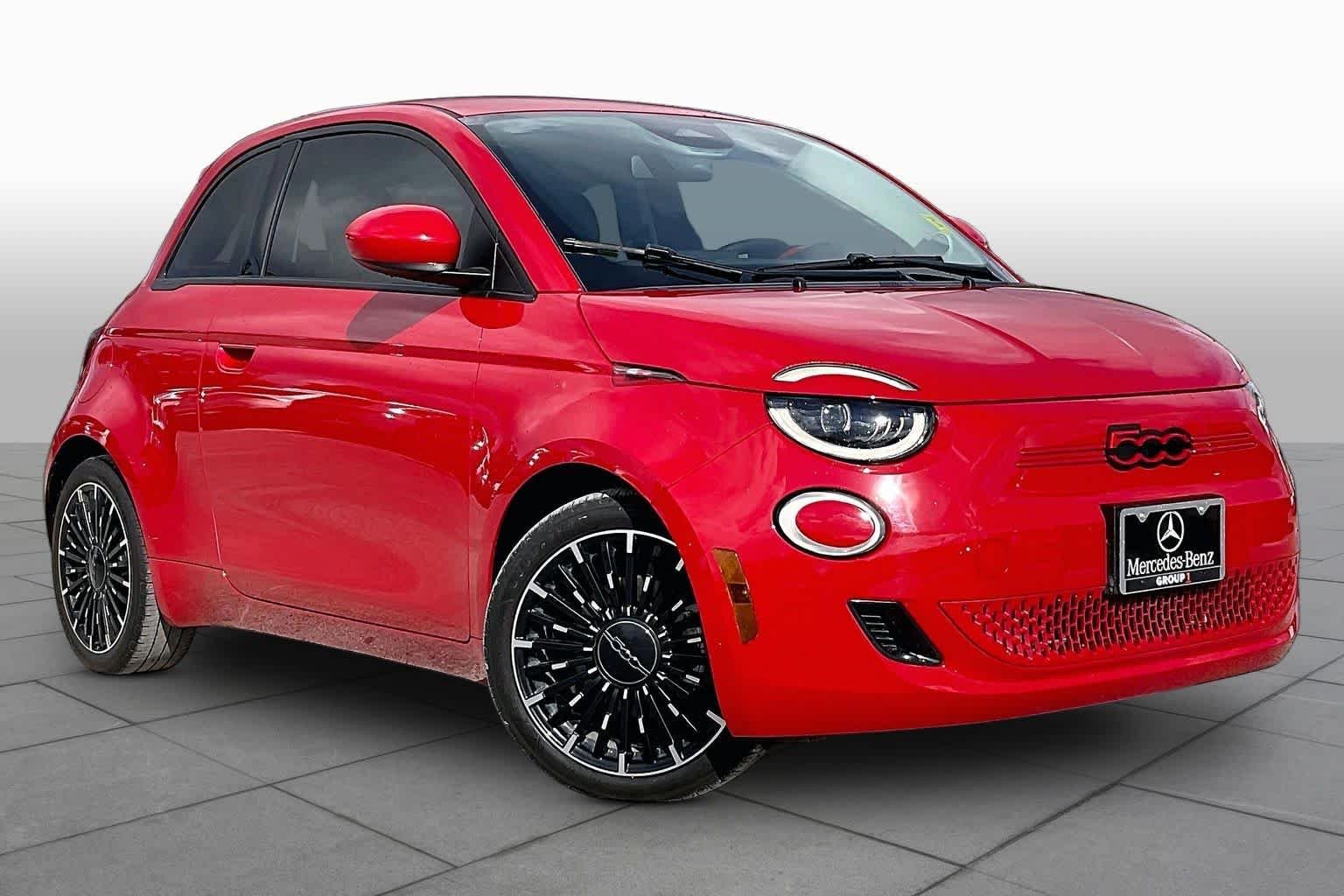 Used 2024 FIAT 500e Base with VIN ZFAFFAA41RX205371 for sale in Boerne, TX
