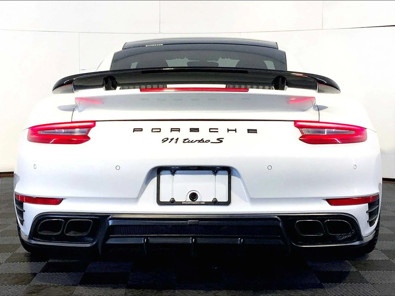 Certified Used 2017 Carrara White Metallic Porsche Turbo S image 6