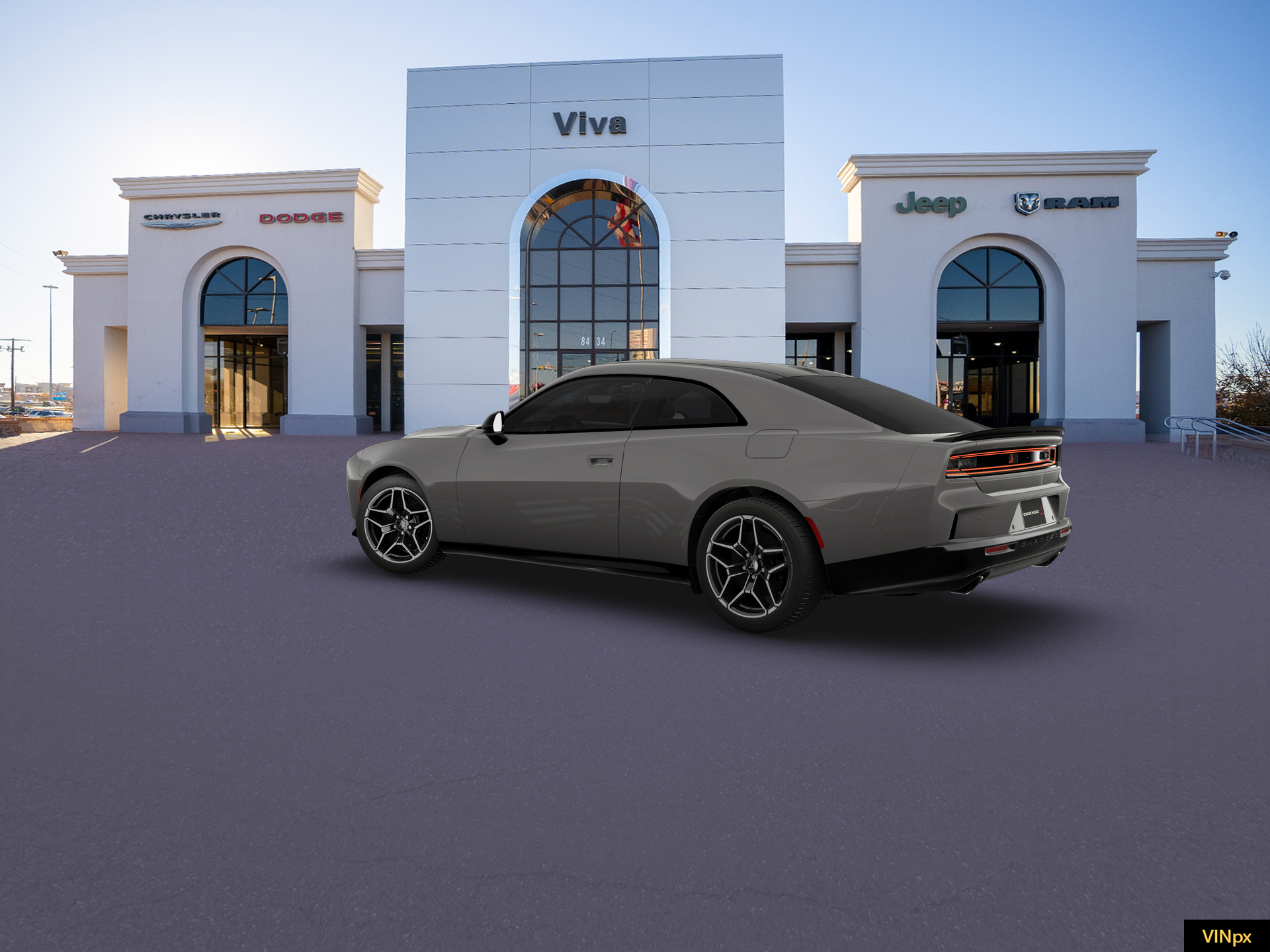New 2026 Destroyer Gray Exterior Paint Dodge Scat Pack Plus image 4