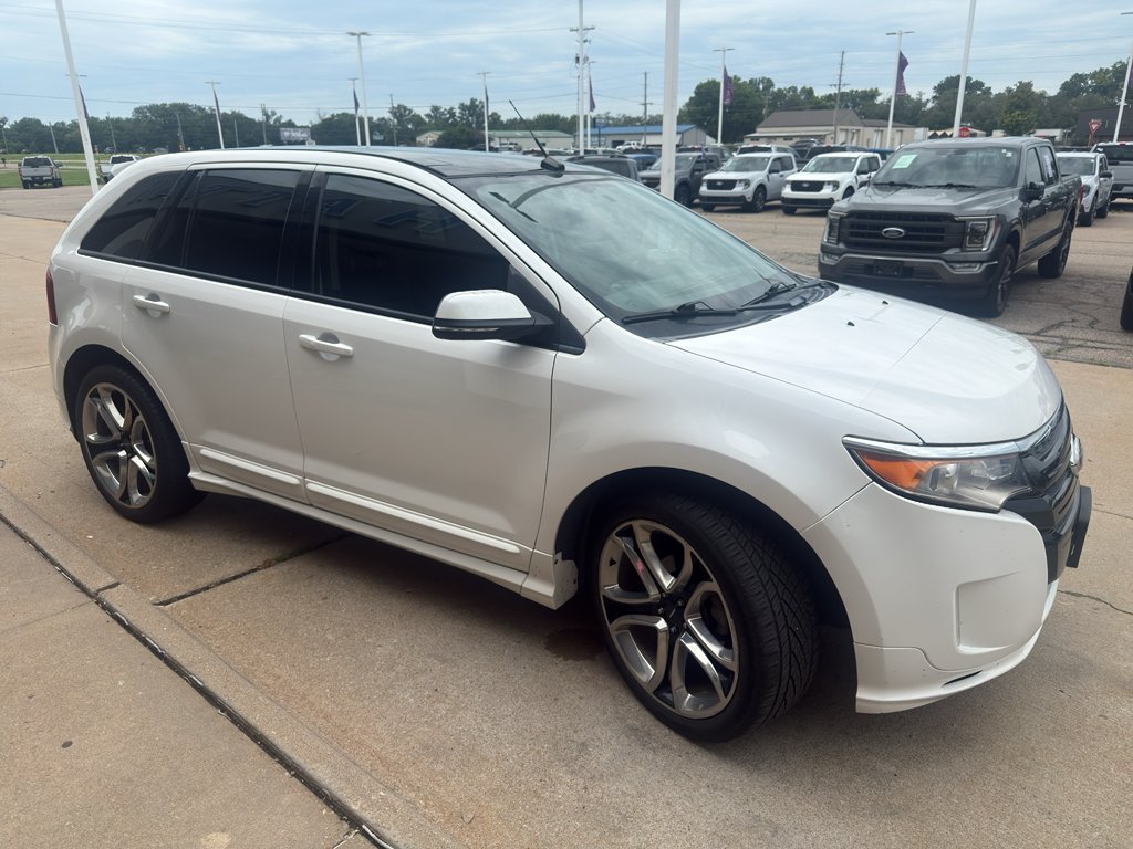 Used 2013 White Platinum Tri-Coat Metallic Ford Sport image 7