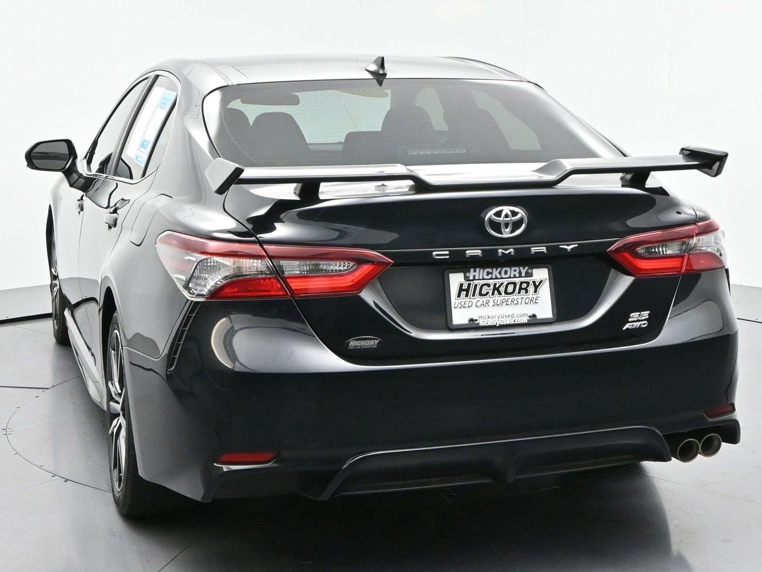 Used 2021 Midnight Black Metallic Toyota SE image 6