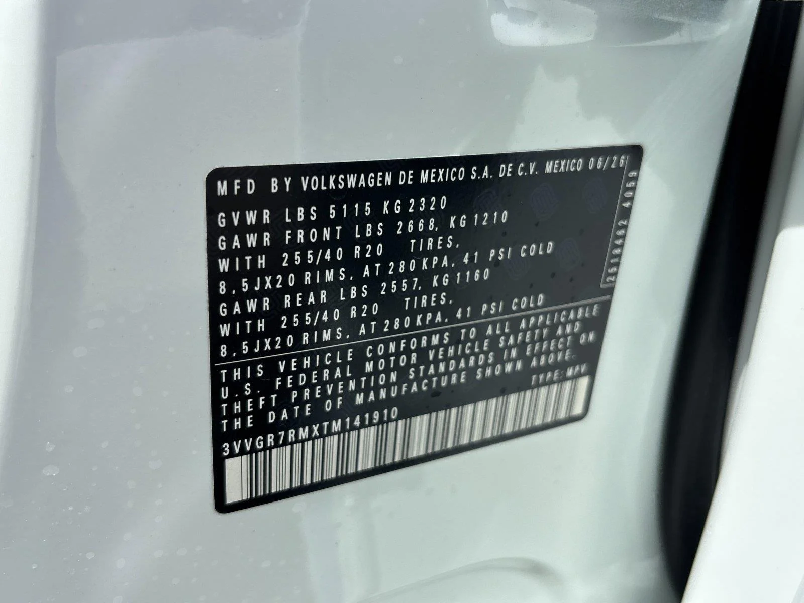 New 2026 opal white pearl Volkswagen SE R-Line Black image 12