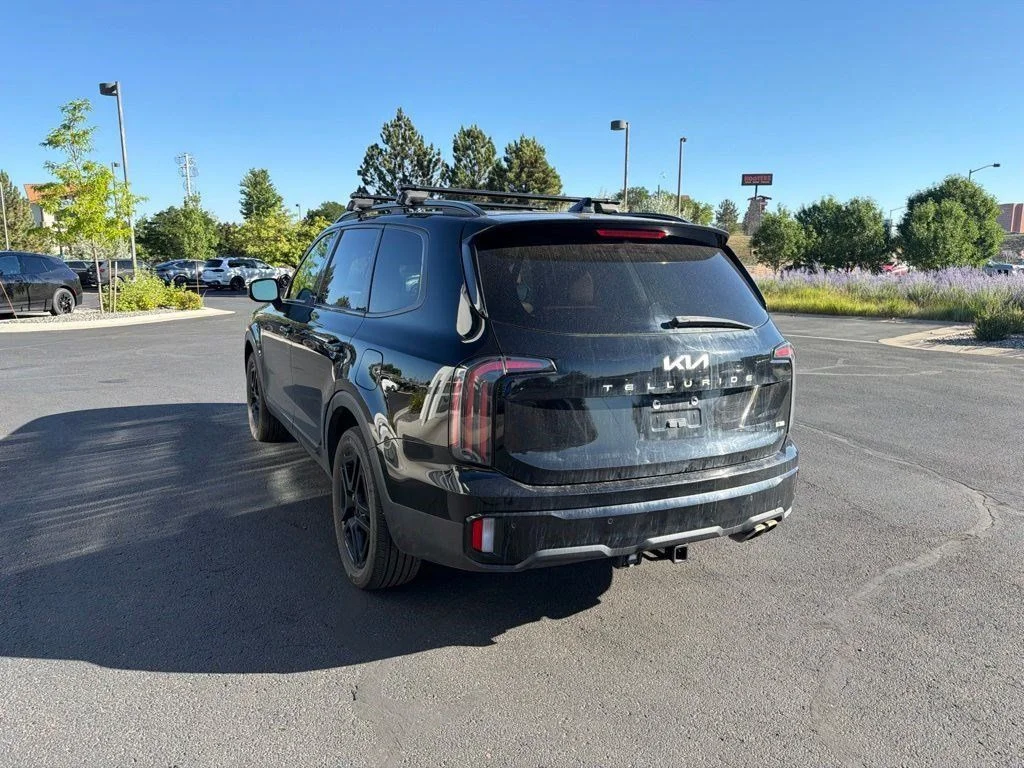 Used 2024 Ebony Black Kia EX X-Line image 3