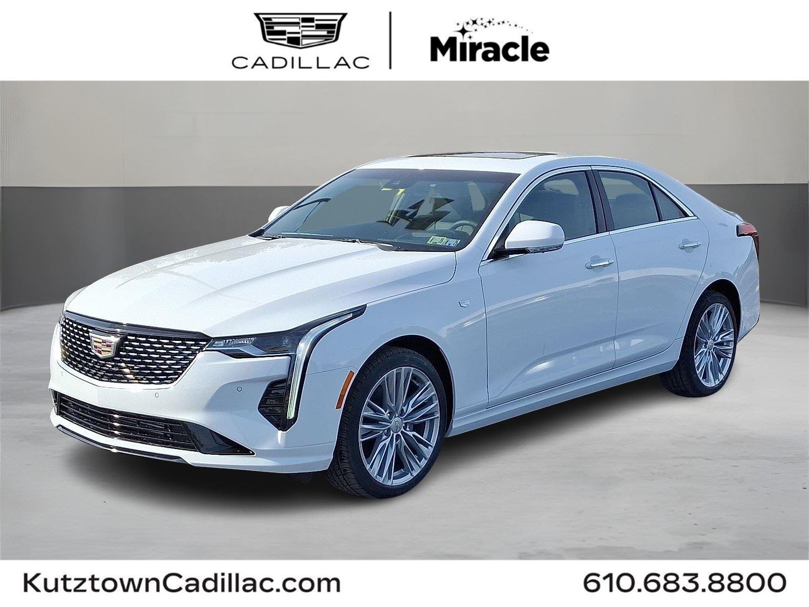 New 2025 Summit White Cadillac Premium Luxury image 1