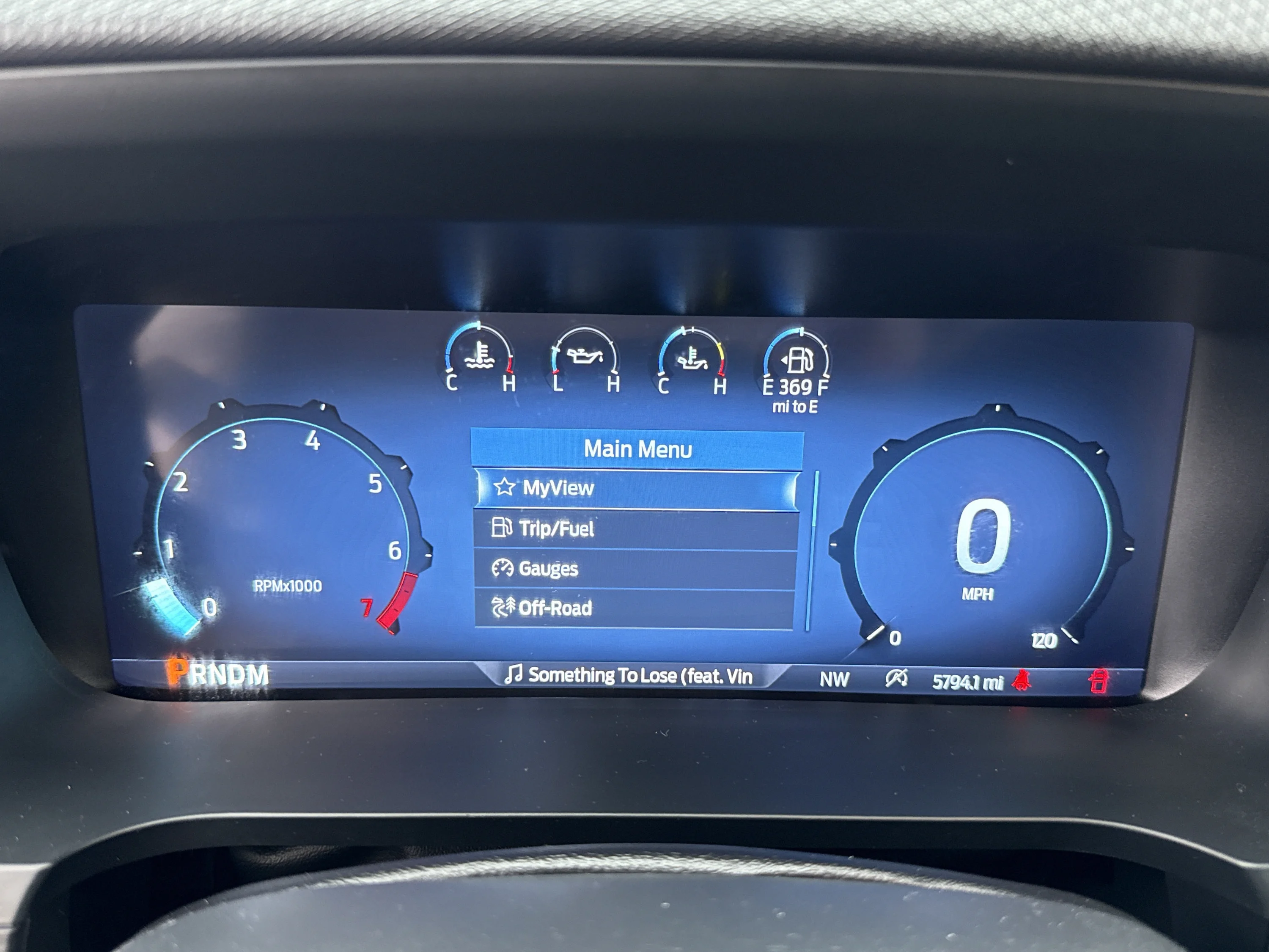 Used 2025 Agate Black Metallic Ford STX image 39