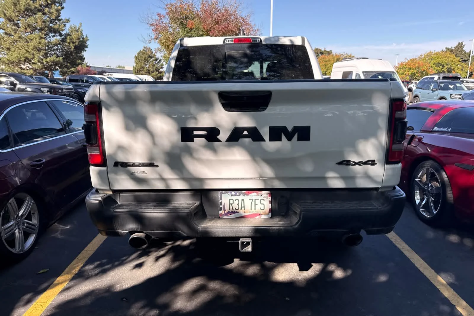 Used 2023 Bright White Clearcoat Ram Rebel image 5