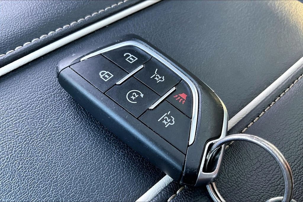 Used 2023 Black Cadillac Premium Luxury image 10