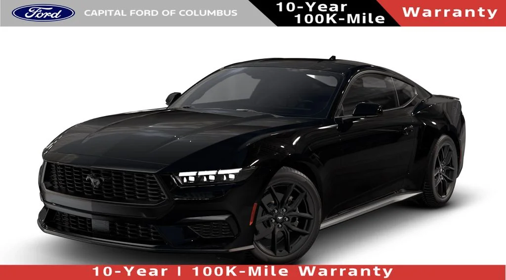 New 2026 Shadow Black Ford EcoBoost® Fastback image 1