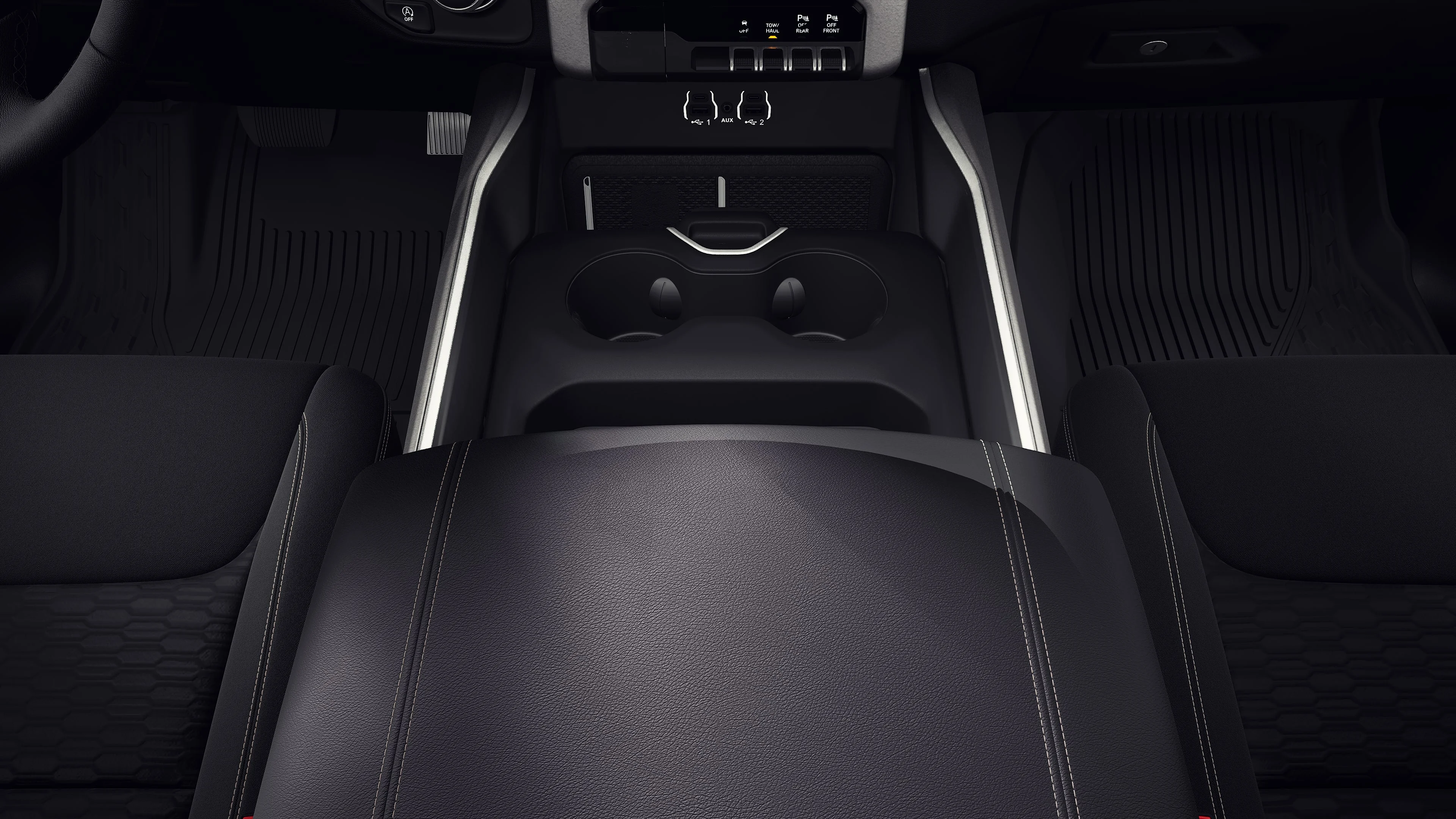 New 2027 Diamond Black Crystal Pearl-Coat Exterior Paint RAM BIG HORN image 4