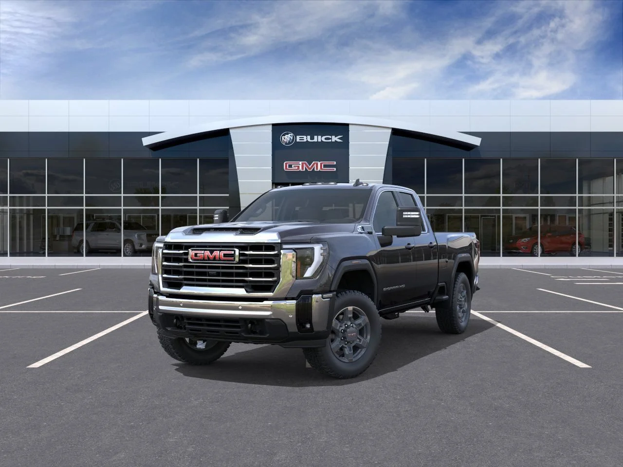 New 2026 Titanium Rush Metallic GMC SLE image 8