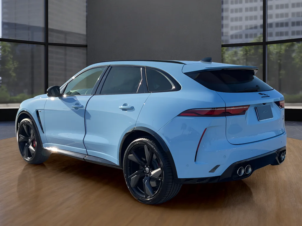 New 2026 Blue Jaguar SVR image 2
