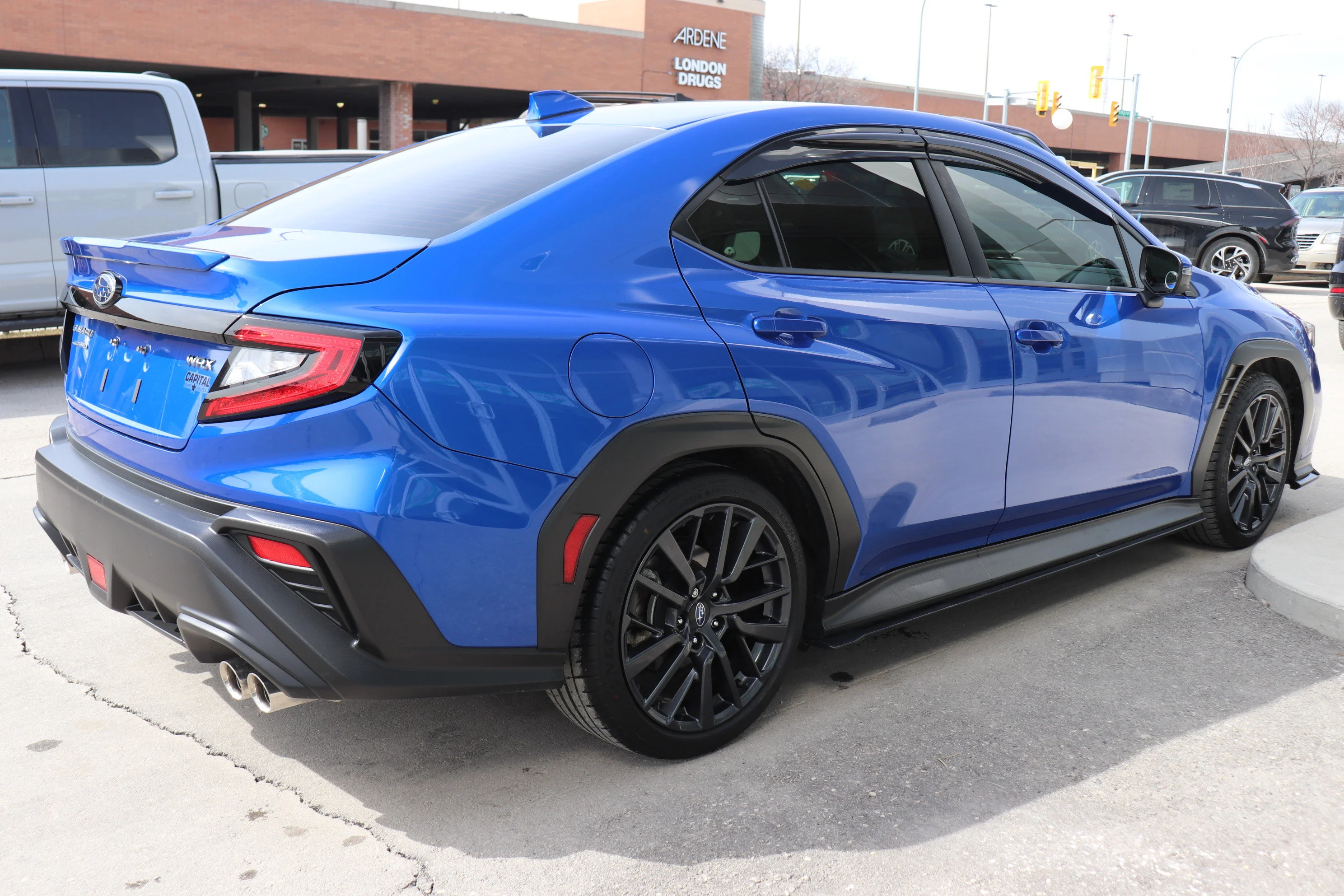 Used 2023 Blue Subaru Sport-tech image 4