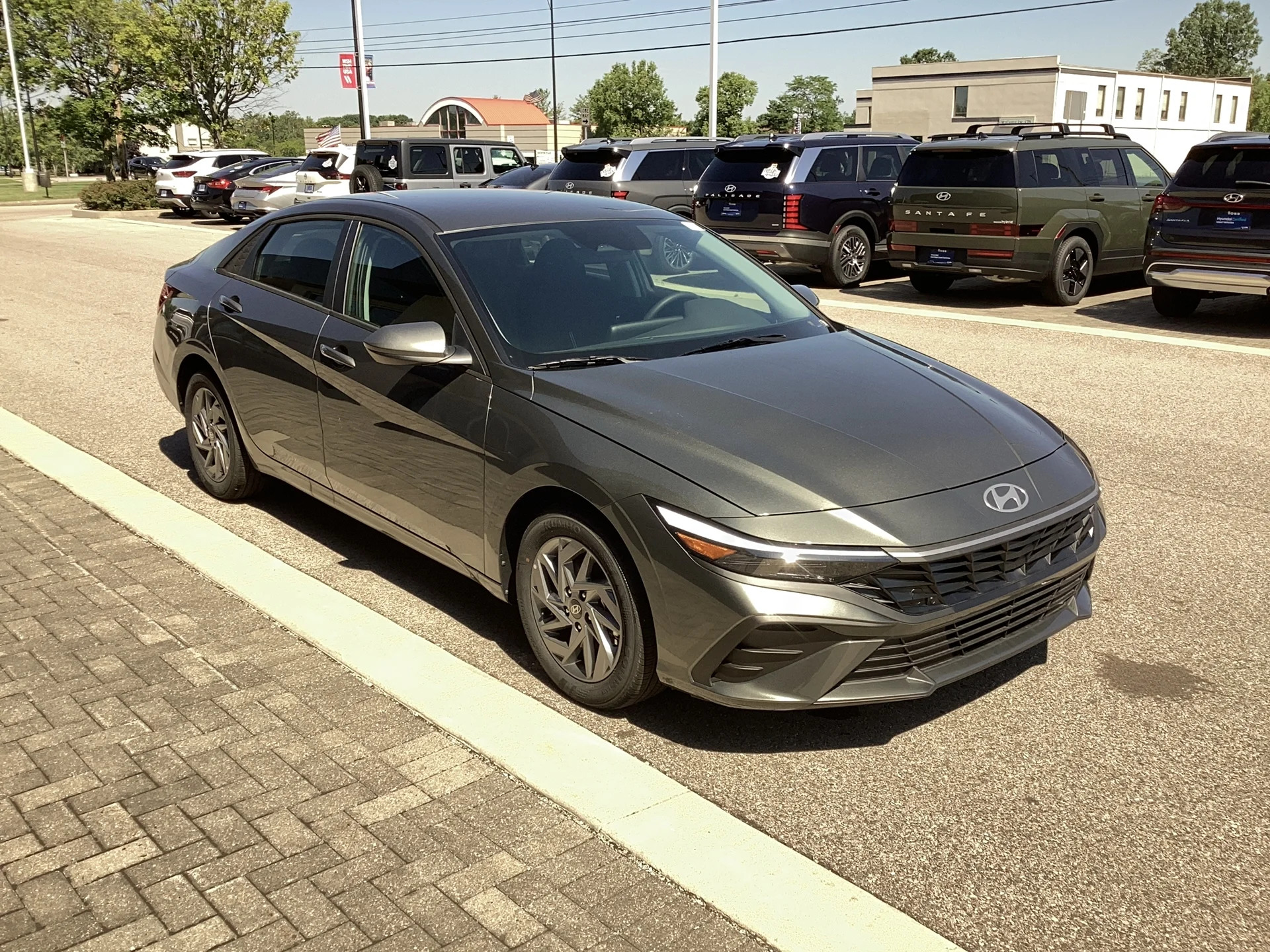 New 2026 Amazon Gray Pearl Hyundai Blue image 5