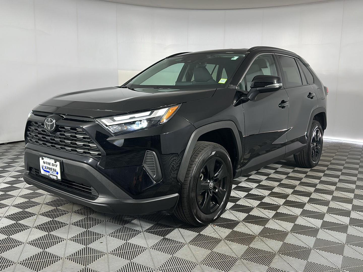 Used 2024 Midnight Black Metallic Toyota XLE image 3