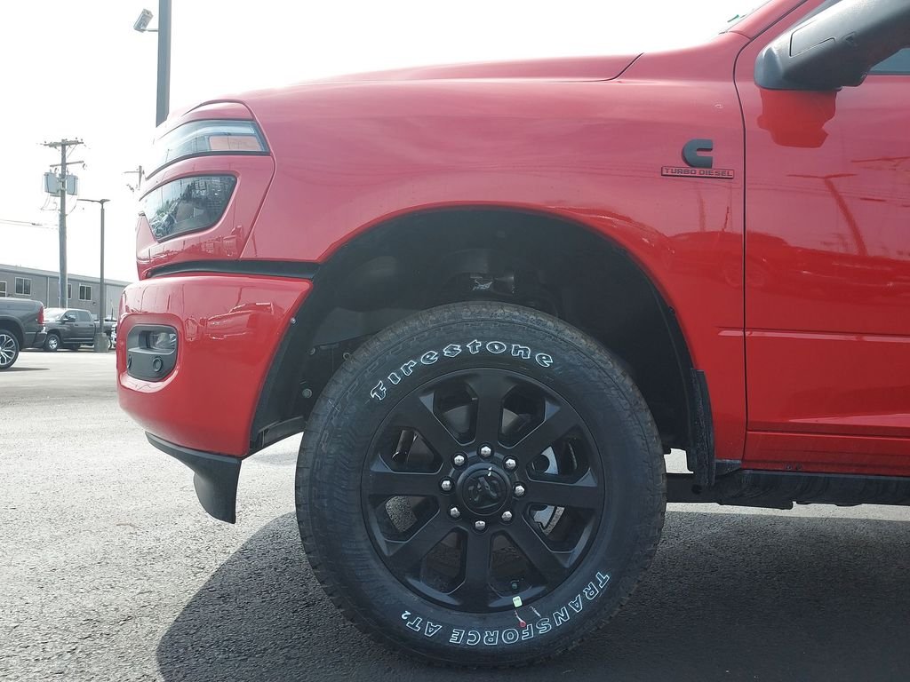 New 2026 Flame Red Clear-Coat Exterior Paint RAM Laramie image 16