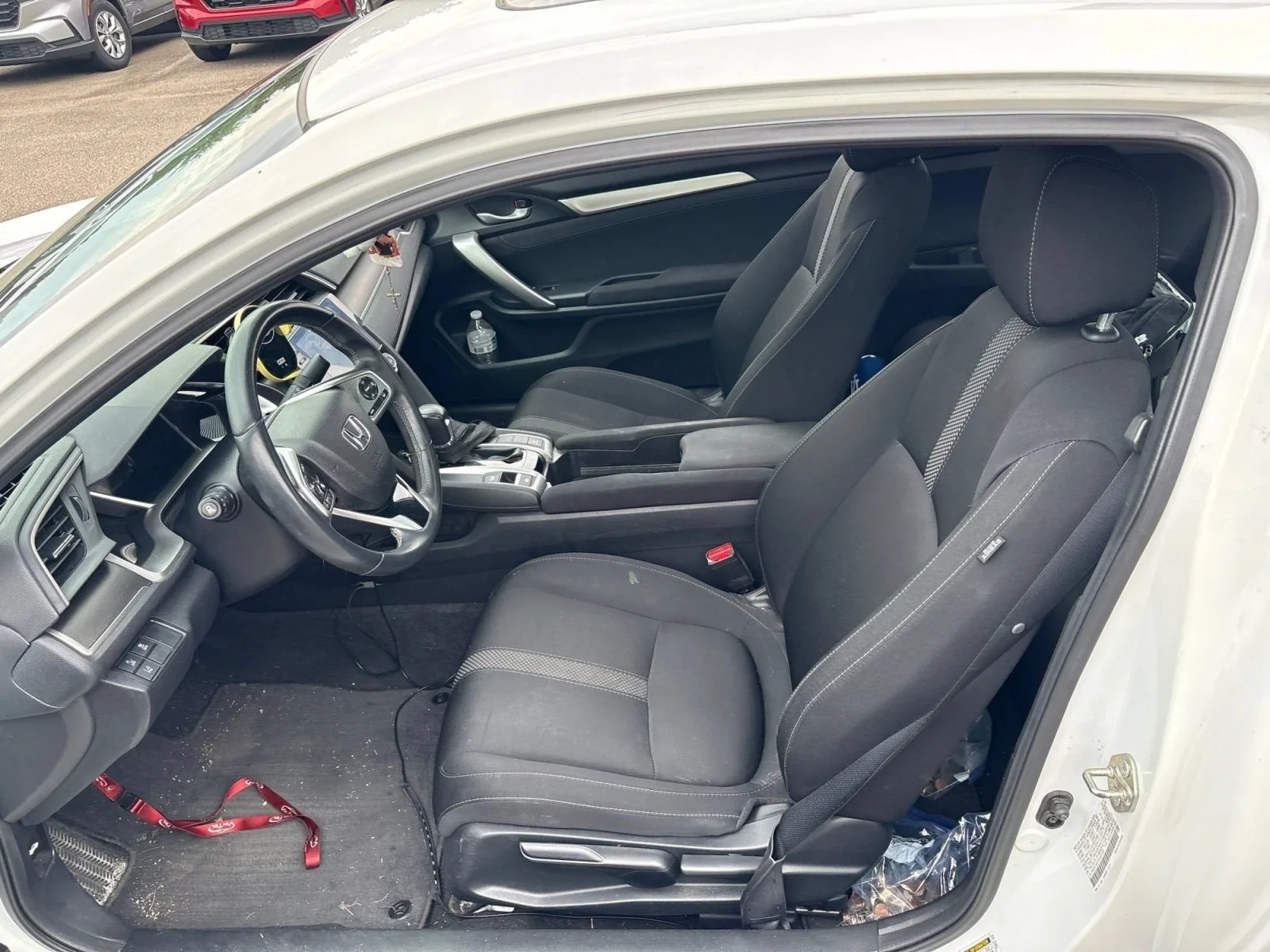 Used 2019 Platinum White Pearl Honda EX image 3