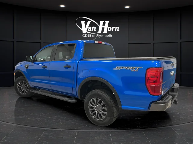 Used 2021 Blue Metallic Ford XLT image 5