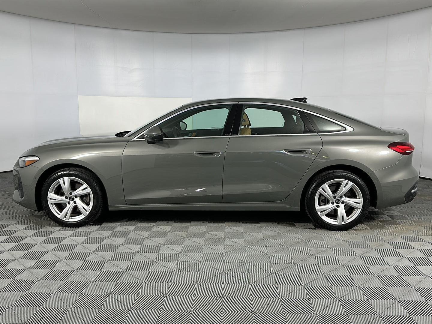 Used 2025 Chronos Gray Metallic Audi Premium image 4