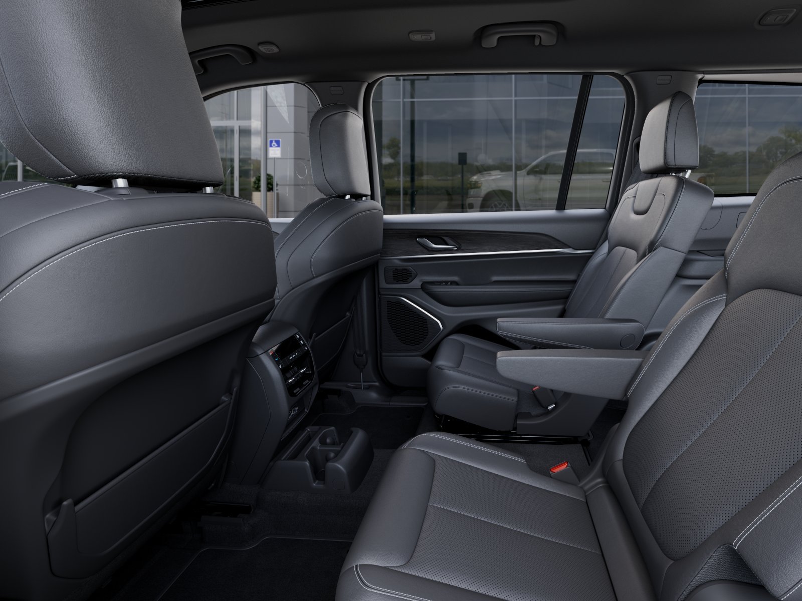New 2026 Fathom Blue Pearl-Coat Exterior Paint Jeep Limited Reserve BLACKOUT image 49