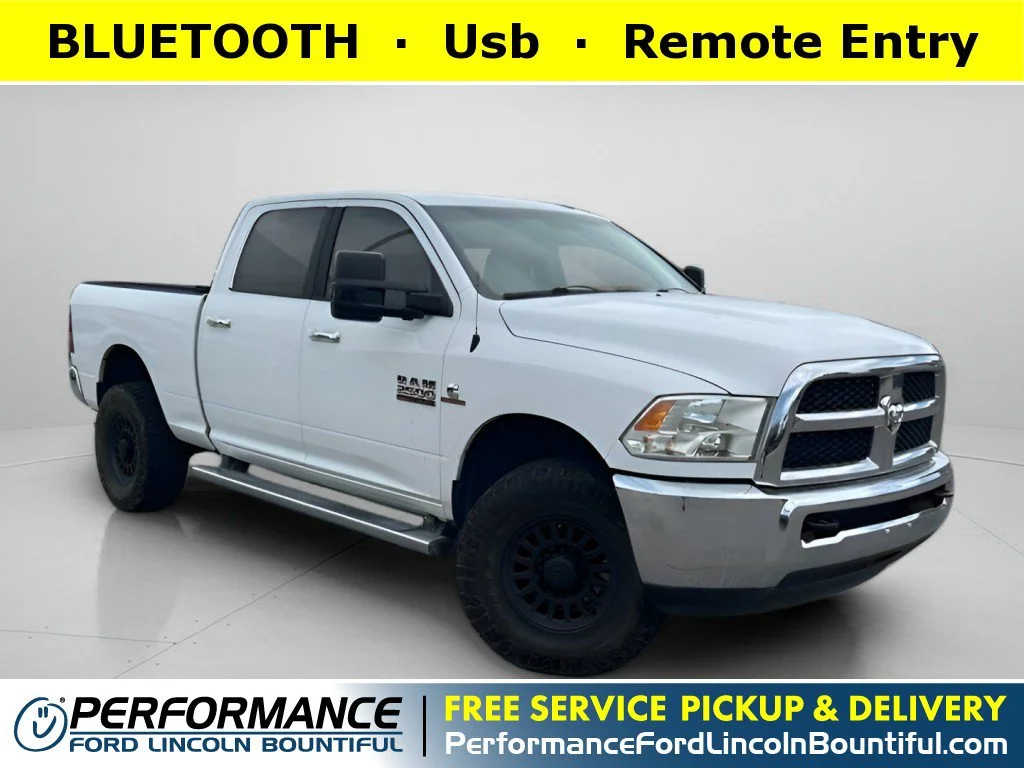 Used 2014 Bright White Clearcoat Ram SLT image 1