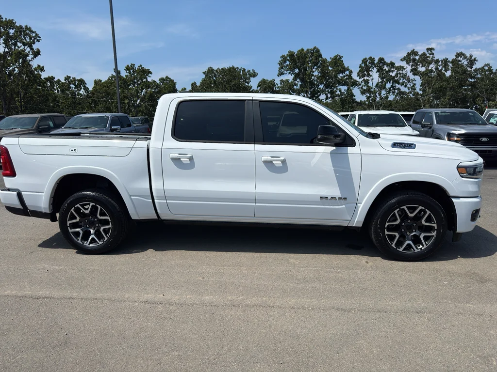Used 2025 Bright White Clearcoat Ram Laramie image 4