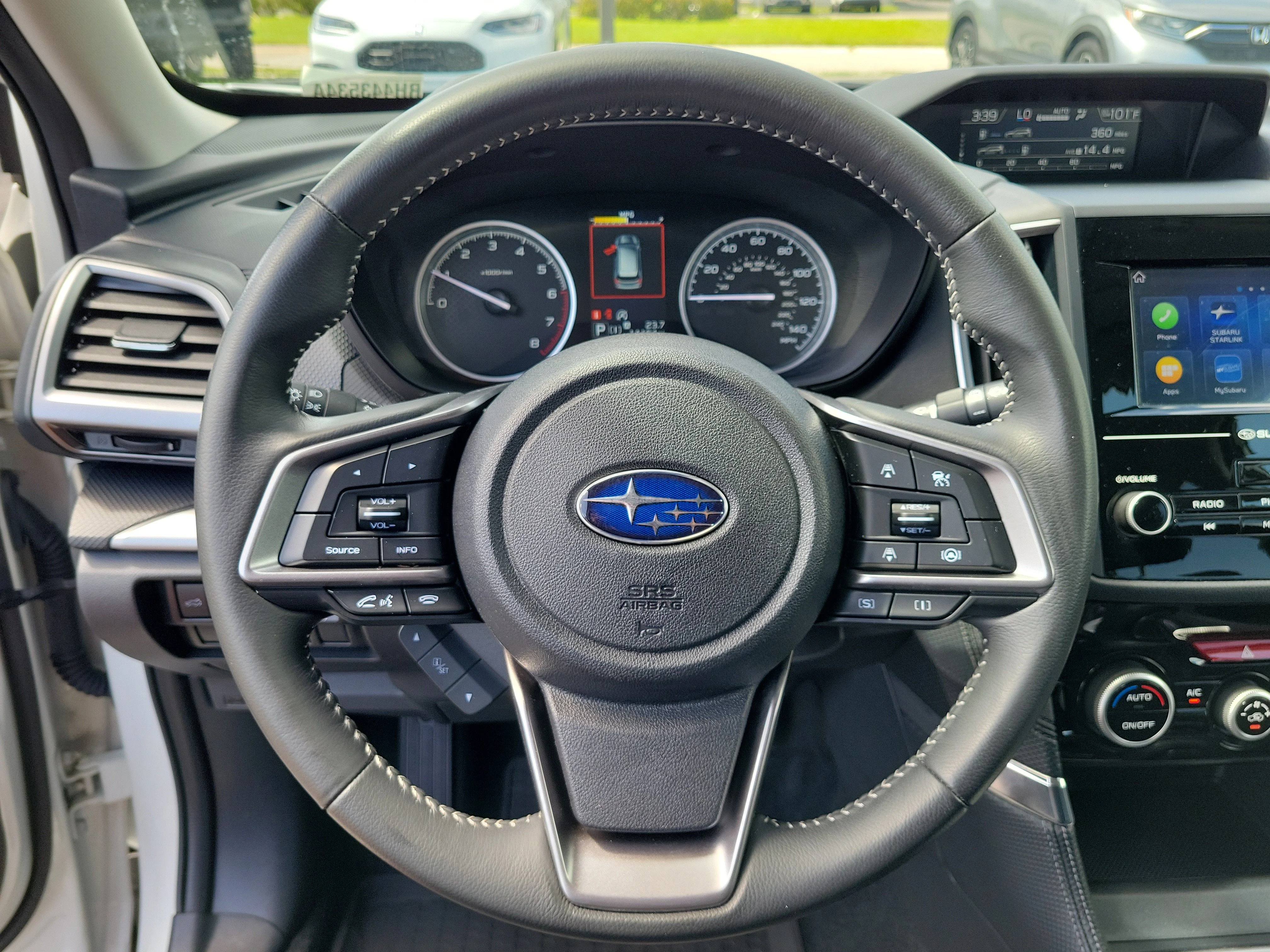 Used 2024 Crystal White Pearl Subaru Premium image 24