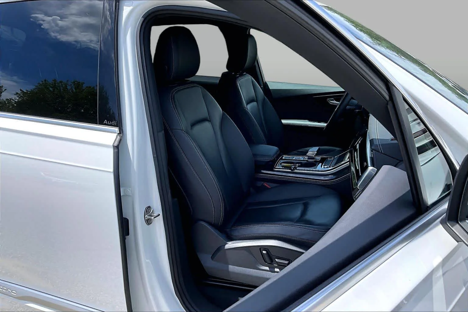 Certified Used 2025 Carrara White Audi Premium Plus image 8