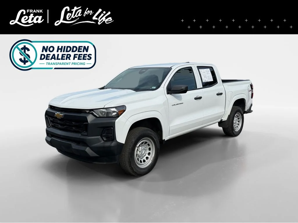 Used 2024 Summit White Chevrolet Work Truck image 1