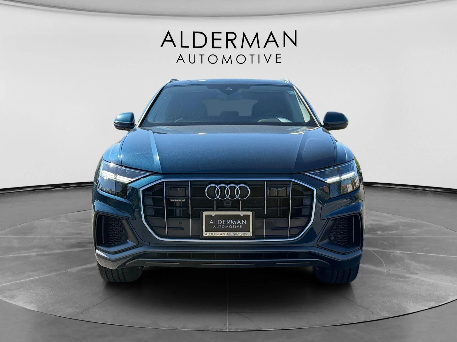 Used 2022 Galaxy Blue Metallic Audi Premium Plus image 9