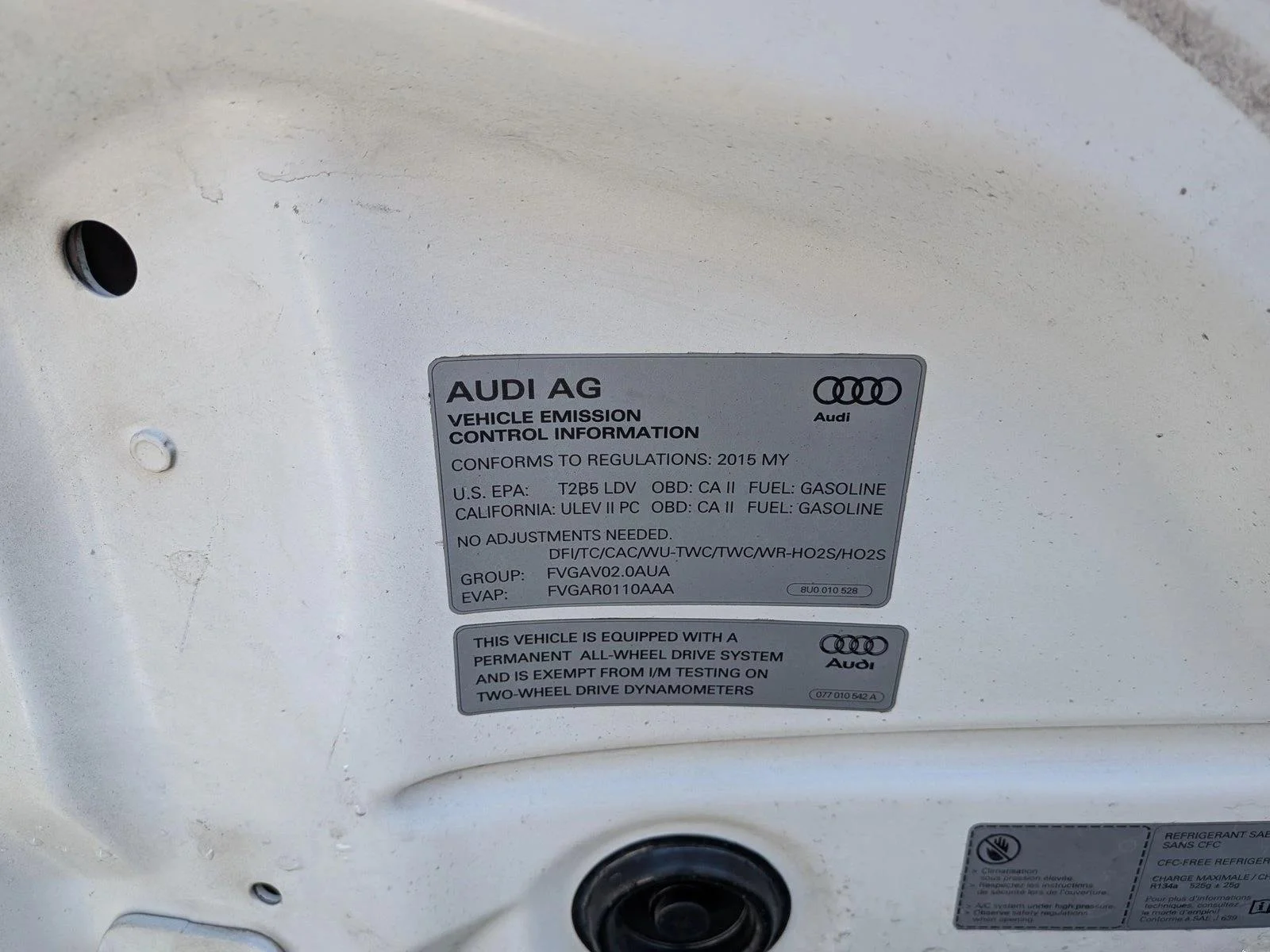 Used 2015 White Audi 2.0T image 23