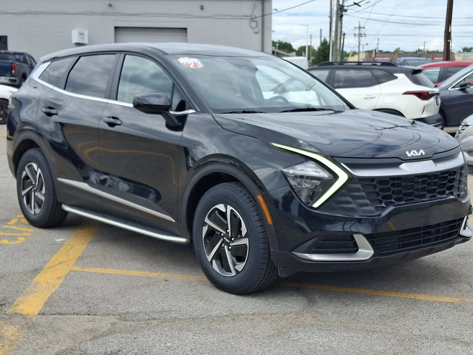 Certified Used 2023 Black Kia LX image 8