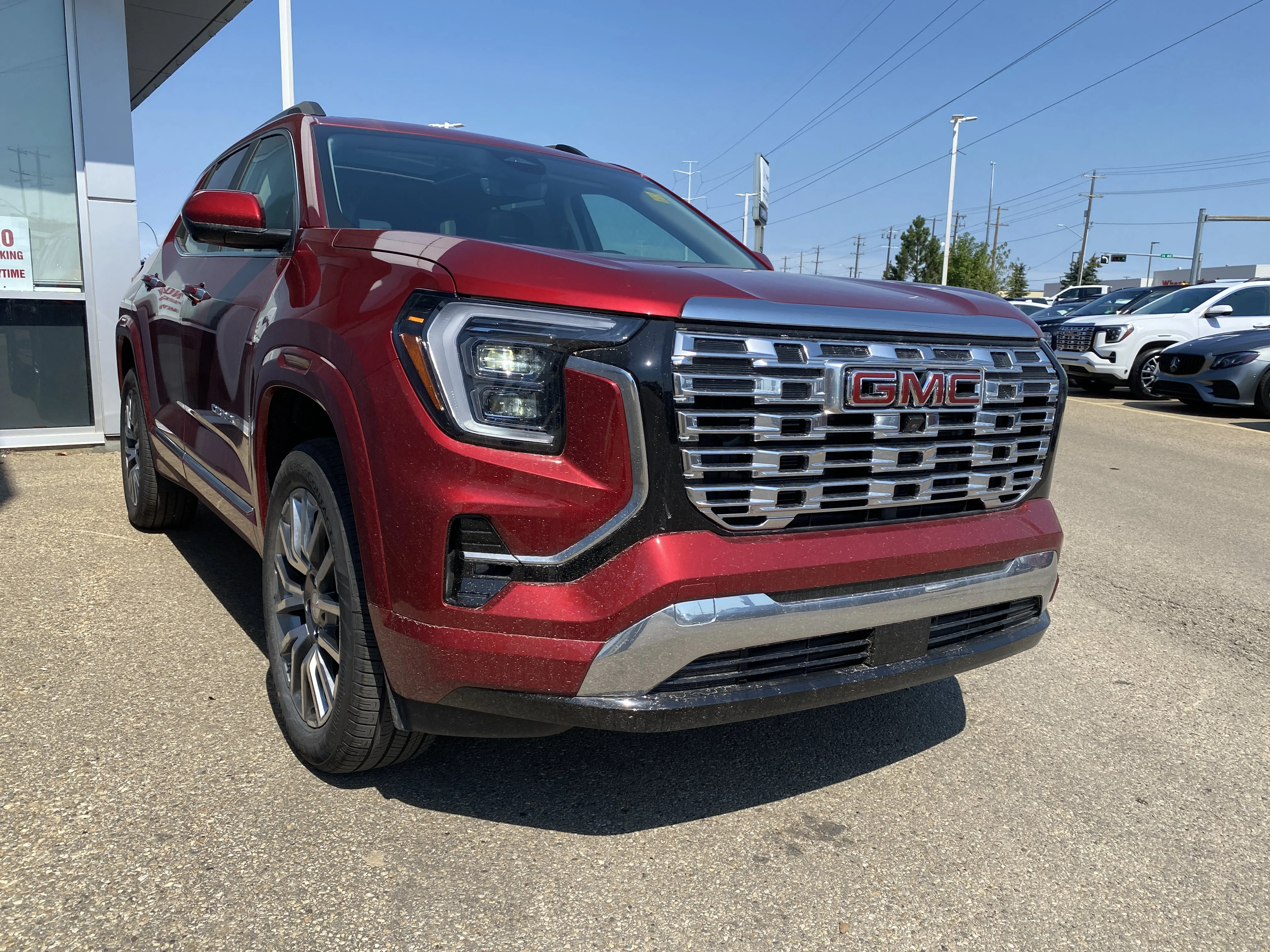 New 2026 VOLCANIC RED TINTCOAT GMC AWD Denali image 8