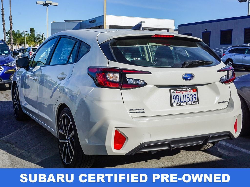 Used 2024 White Subaru Sport image 4