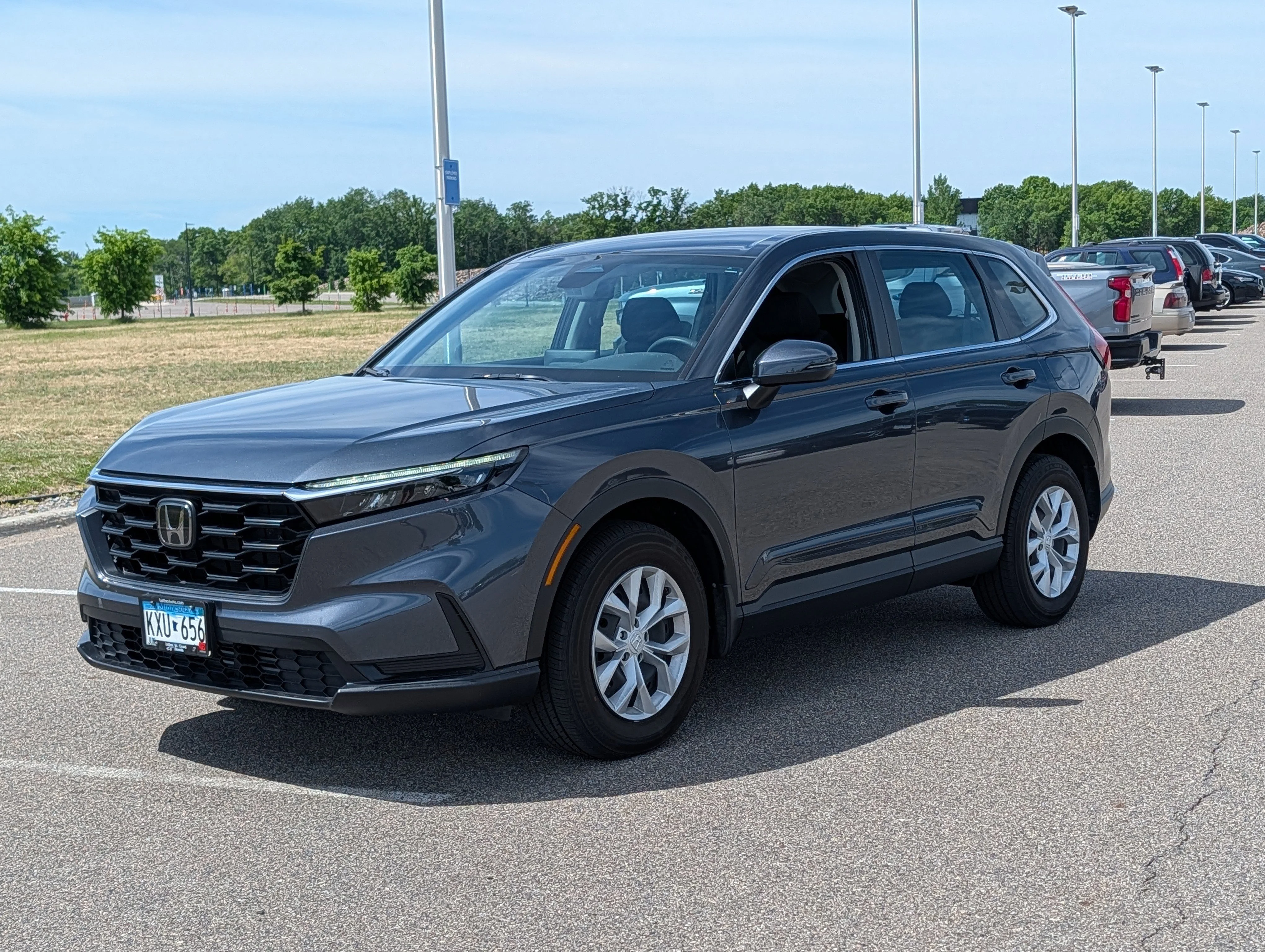 Used 2023 Honda CR-V LX with VIN 2HKRS4H25PH425984 for sale in Waite Park, Minnesota