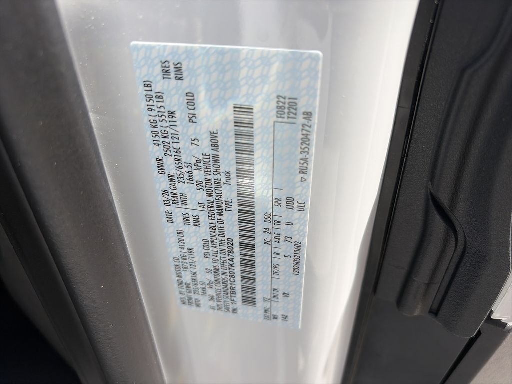 New 2026 Oxford White Ford Cargo Van image 41