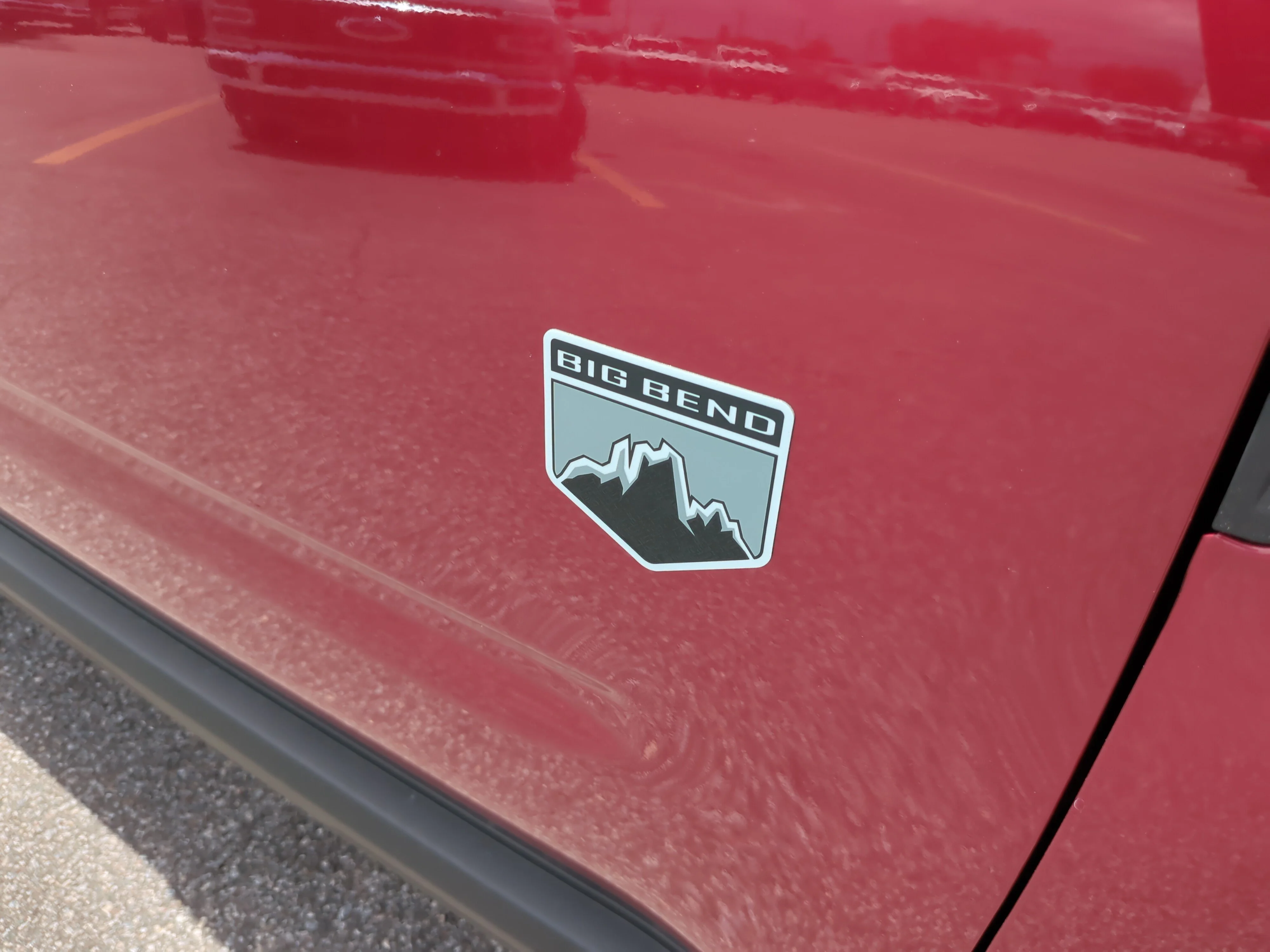 New 2026 Ruby Red Metallic Tinted Clearcoat Ford Big Bend® image 10