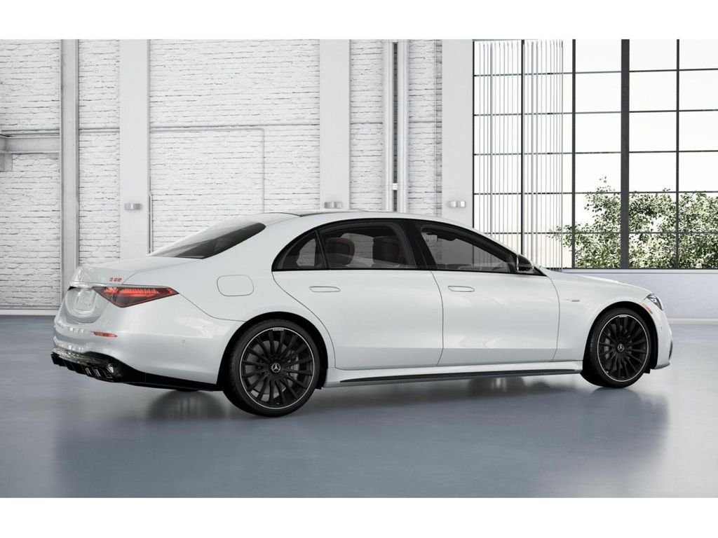 New 2026 MANUFAKTUR Moonlight White Metallic Mercedes-AMG AMG® S 63 E 4MATIC Sedan image 19