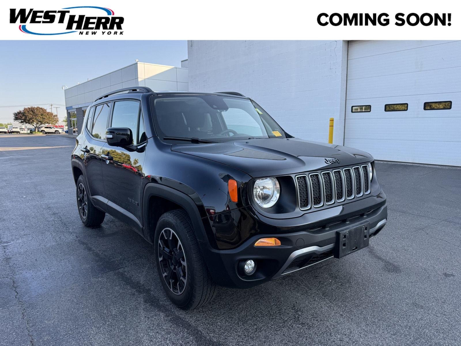 Used 2023 Black Clearcoat Jeep Upland image 1