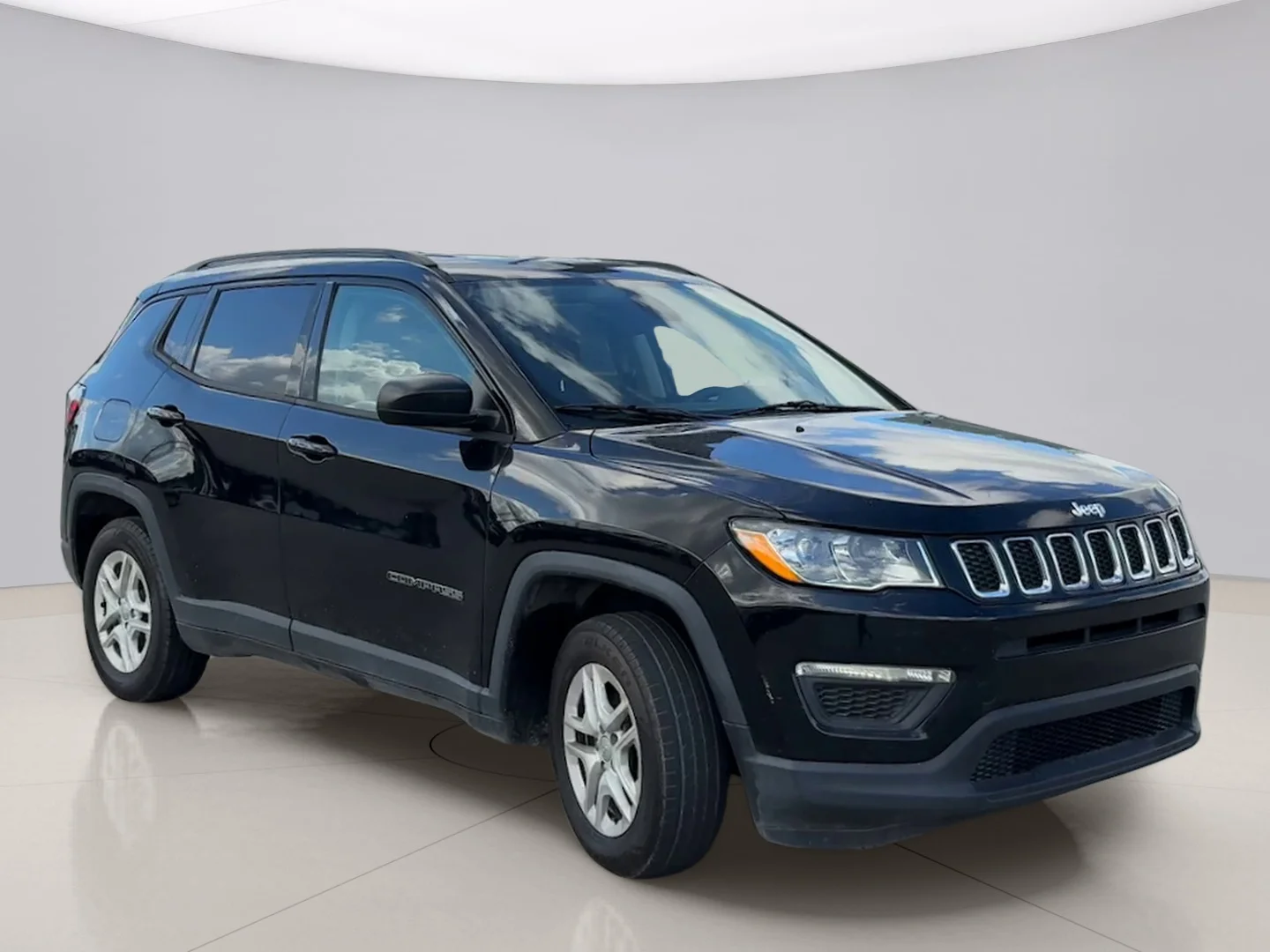 Used 2018 Black Jeep SPORT image 7