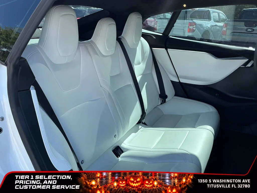 Used 2017 White Tesla 100D image 15