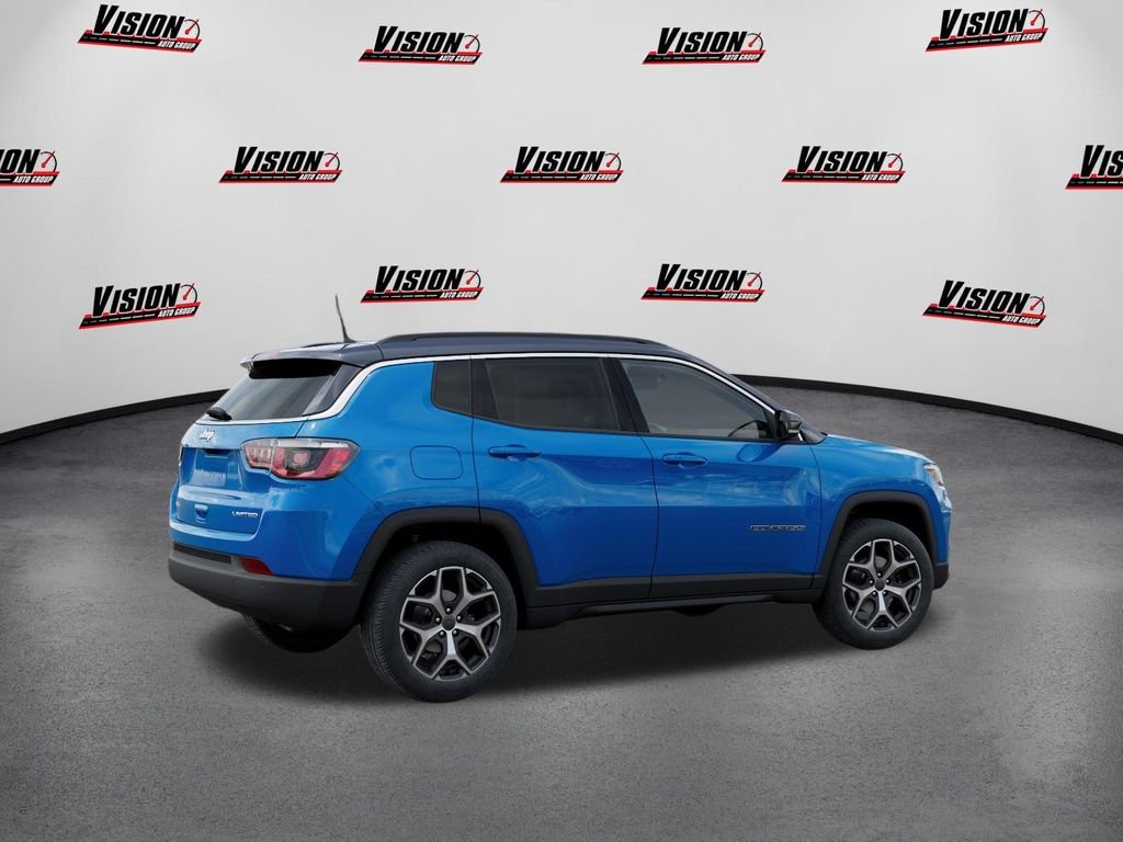 New 2026 Hydro Blue Pearl-Coat Exterior Paint Jeep Limited image 4