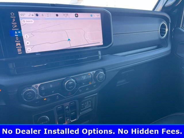 Used 2025 Fathom Blue Pearlcoat Jeep Sahara image 7