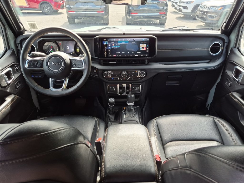 Used 2024 Gray Jeep Sahara 4xe image 22