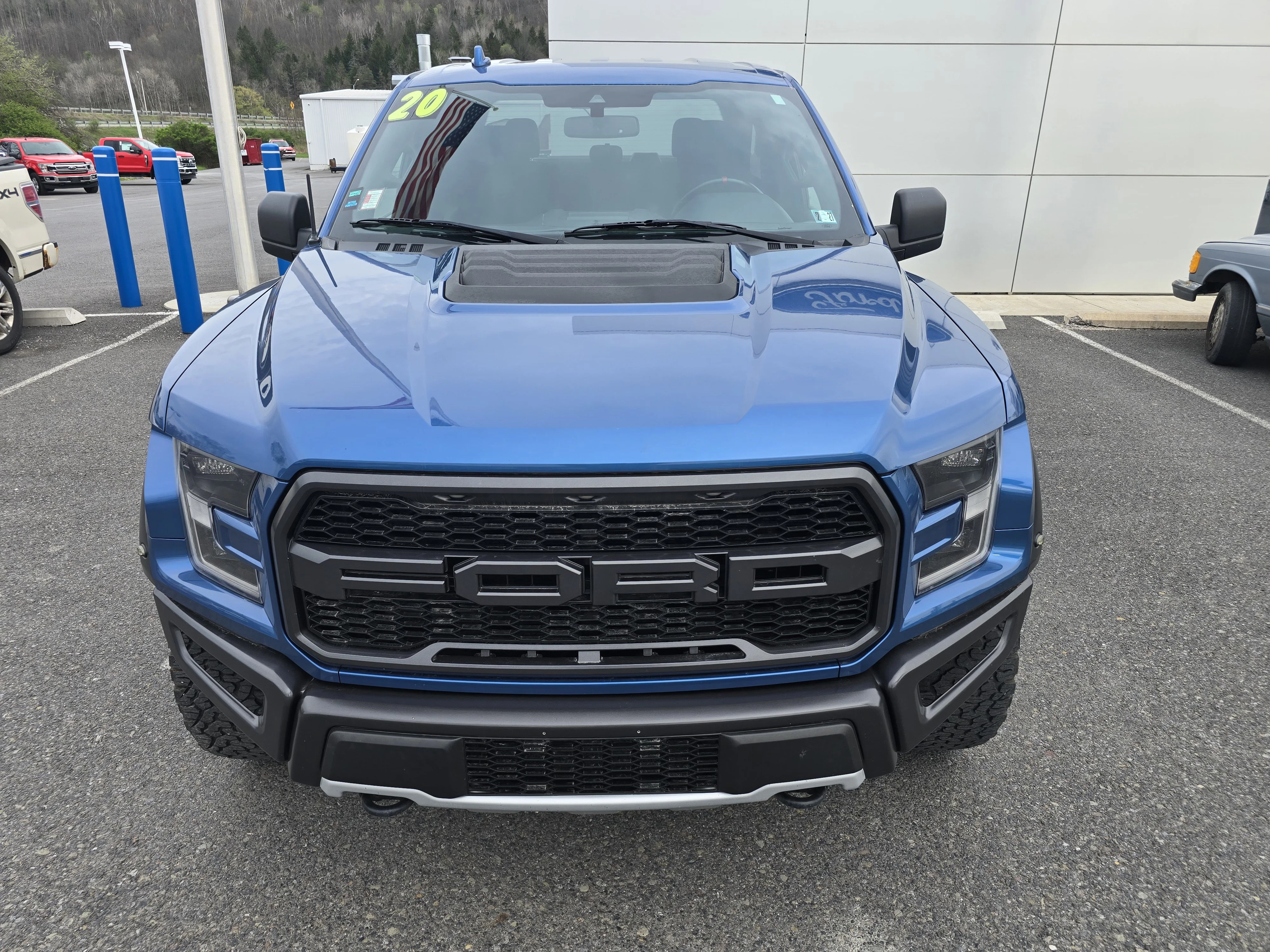 Used 2020 Ford Performance Blue Metallic Ford Raptor image 9