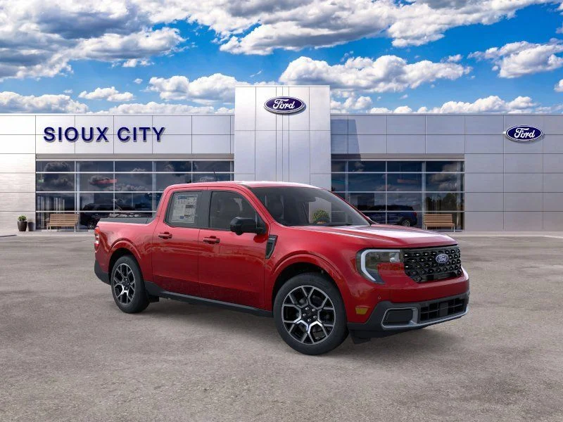 New 2026 Red Ford Lariat image 7