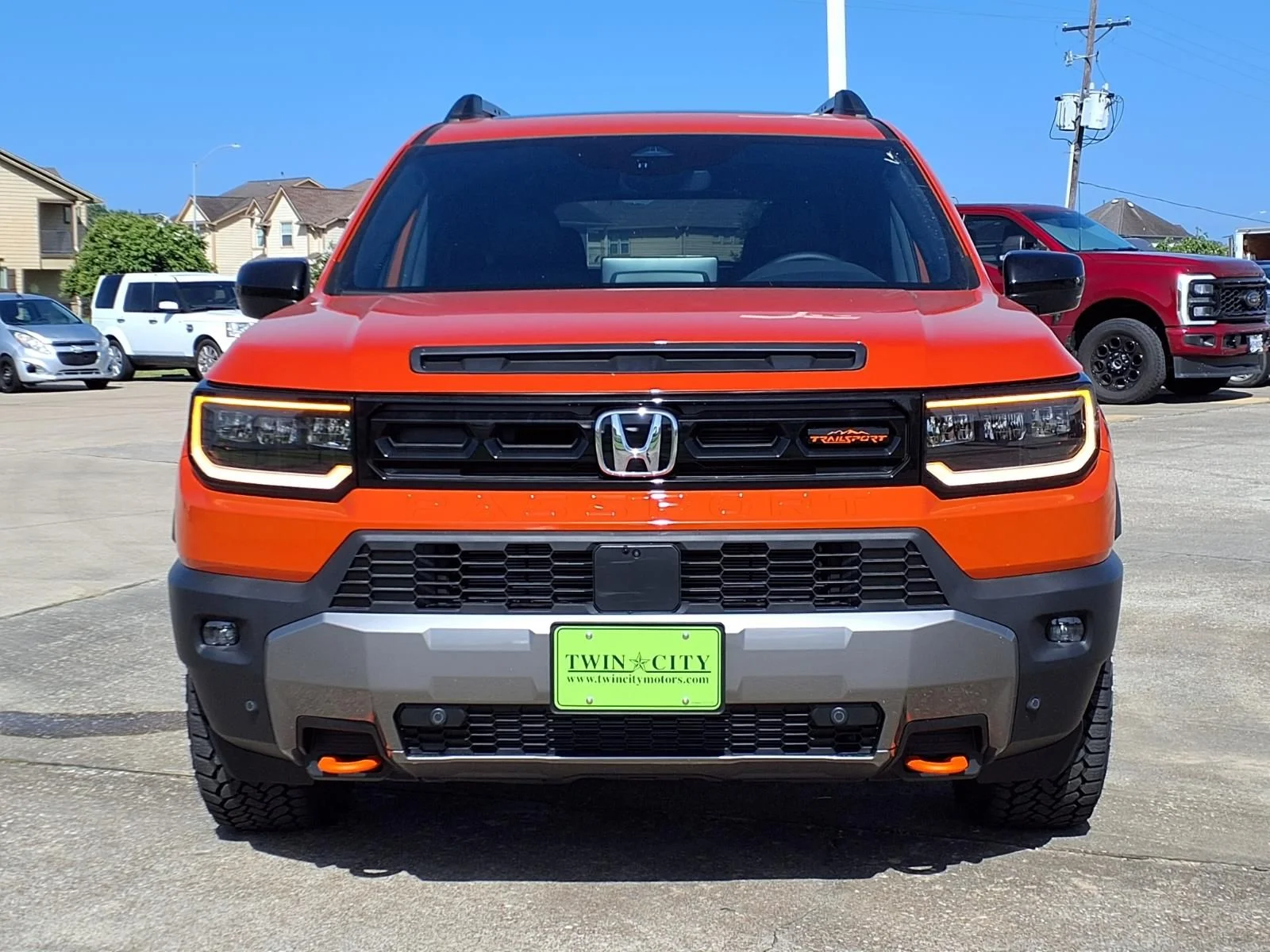 New 2026 Orange Honda TrailSport Elite image 3