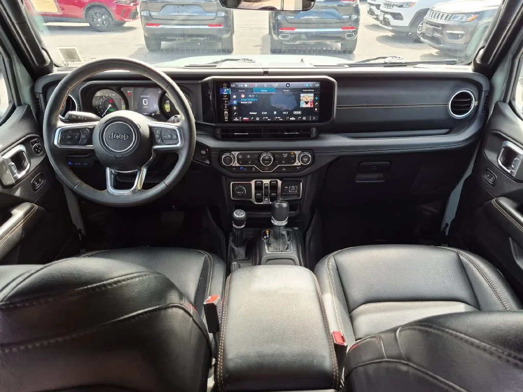Used 2024 Gray Jeep Sahara 4xe image 22
