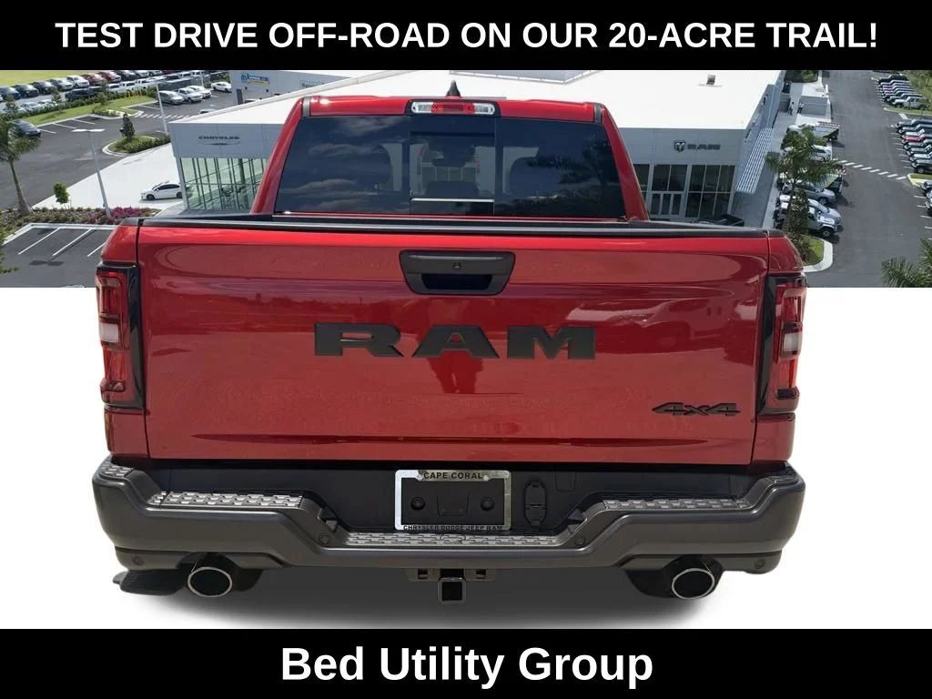 New 2026 Molten Red Pearl-Coat Exterior Paint RAM Warlock image 5