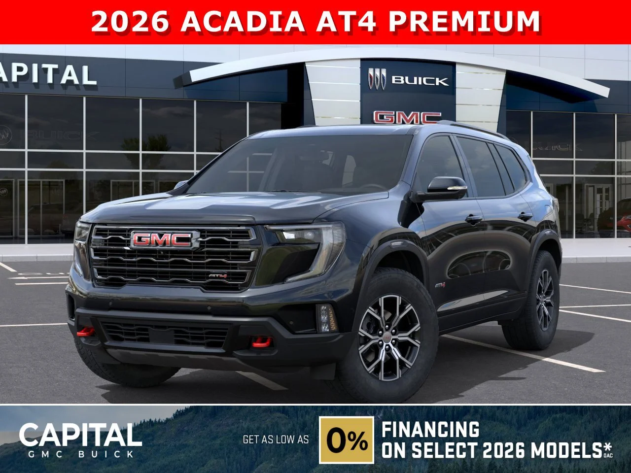 New 2026 EBONY TWILIGHT METALLIC GMC AT4 image 1